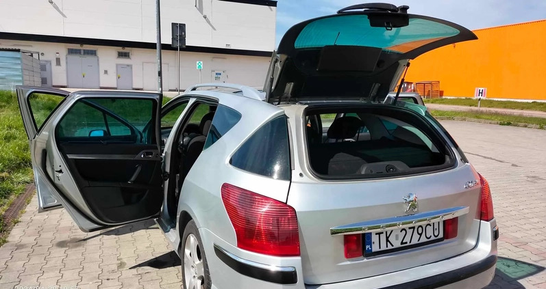 Peugeot 407 cena 8200 przebieg: 276000, rok produkcji 2005 z Kielce małe 172